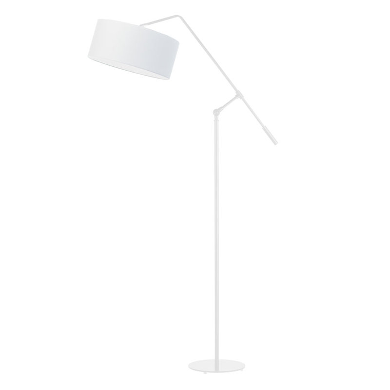 Hanskarl 170cm Reading Floor Lamp, White, White