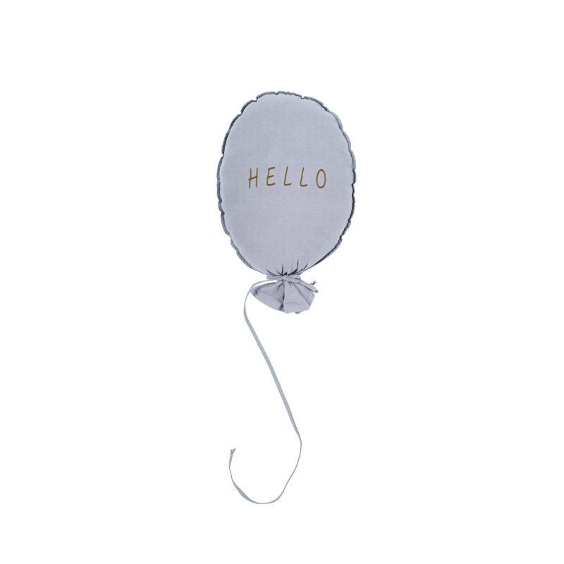 Novelty Cushion, Grey/Caramel