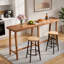 with Solid Wood Base Dining Table