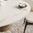 Amberly Luxurious Round Dining Table | Travertine & Stone Top With Solid Wood Base – Modern Design For Home & Entertaining-1414070253-1414068243