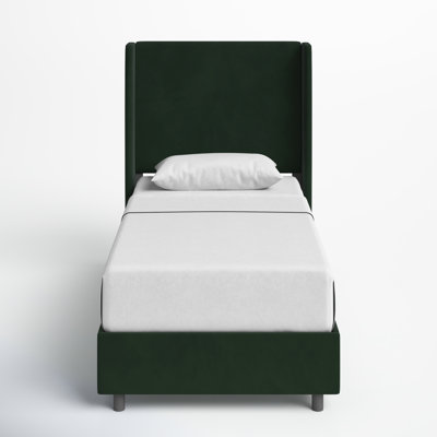 Tilly Upholstered Wingback Bed