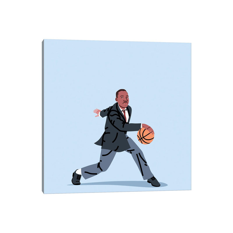 «Balling Martin» par Elad Shagrir - impression, H 26 po x l 26 po x P 1,5 po, Toile tendue