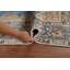 Tapis bleu surdimensionné 7 x 10 po