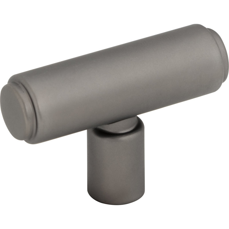 Clarence 2" Length Bar Knob, Ash Gray