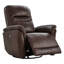 Fauteuil inclinable électrique pivotant en cuir véritable Martina-112574272