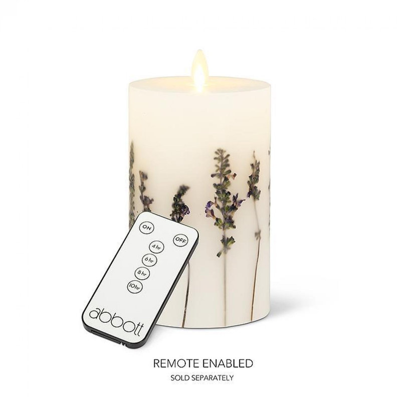 Bougie sans flamme Reallite, 6 po x 3,5 po sans flamme