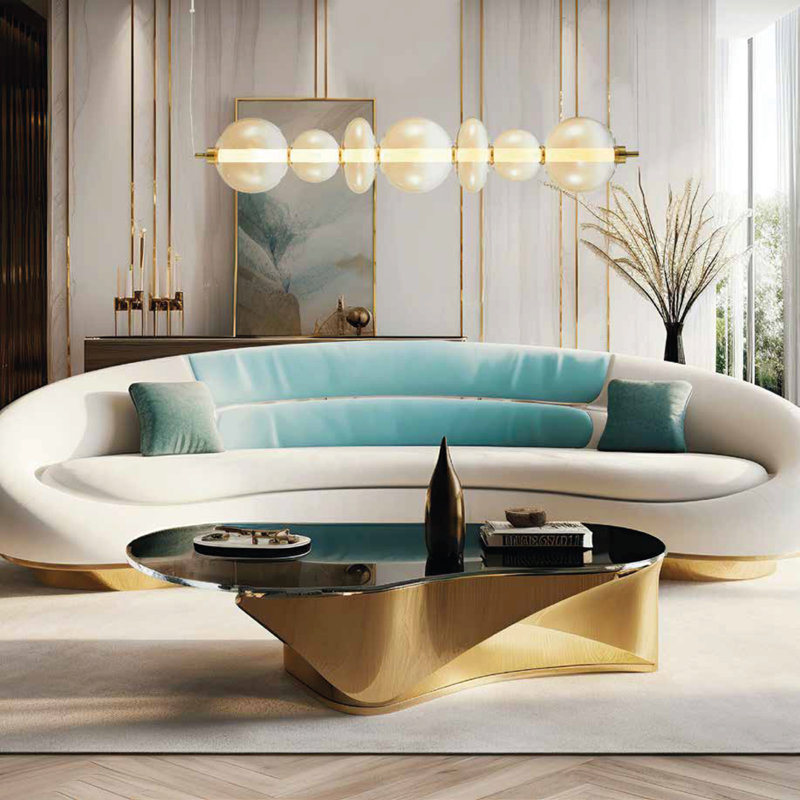 Daphne 1 - Light LED Geometric Pendant, Gold colours