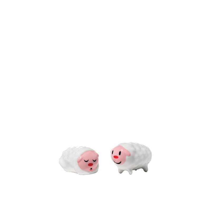 Tiny Little Sheep 2 Piece Figurines Set