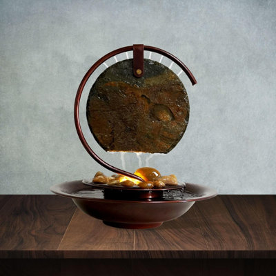 Indoor Metal Rock Fountain