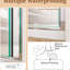 6Mm Tempered Glass 32" W X 72" Shower Door, Space Swing Full Seal Reversible Installation, Magnetic Soft-Close Feature-130848189
