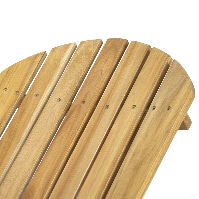 Chaise Adirondack d'extérieur, Teinte naturelle