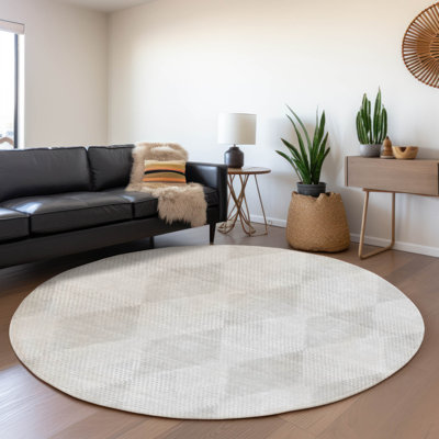 Premium Machine Washable Cerrito Amf539 Ivory Rug