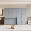 Grand lit escamotable mural avec placard-832858335