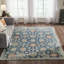 Rosemont Wool Oriental Area Rug in Blue-533623217