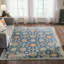 Rosemont Wool Oriental Area Rug in Blue-533623219
