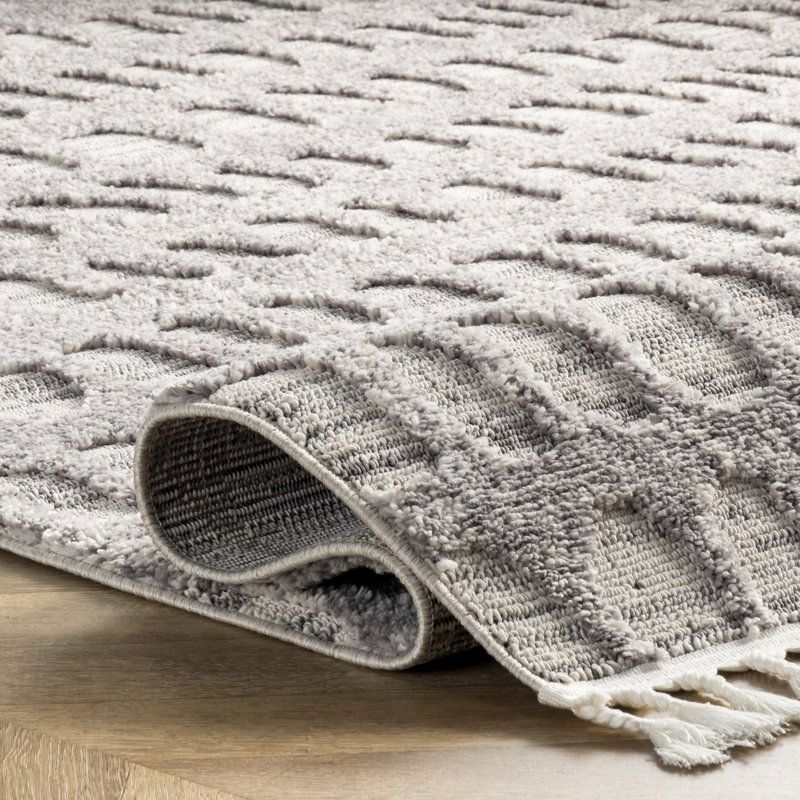 Tapis gris Sadler, Rectangle 5 pi 3 po x 8 pi 2 po