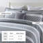 Ensemble de courtepointe 100% coton 98 po x 90 po DDUOXIN - 1 courtepointe avec 2 taies décoratives-138776798-138801288