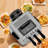WHALL 5 L Deep Fryer with 3 Baskets,21 Cups Oil Capacity-120245933