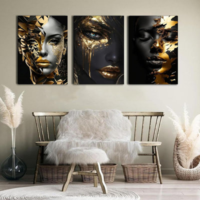 3 Piece Wrapped Canvas Print