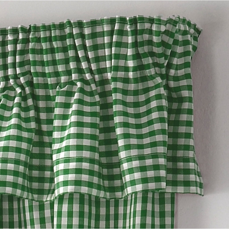 Rosas Curtain Pelmet, Green