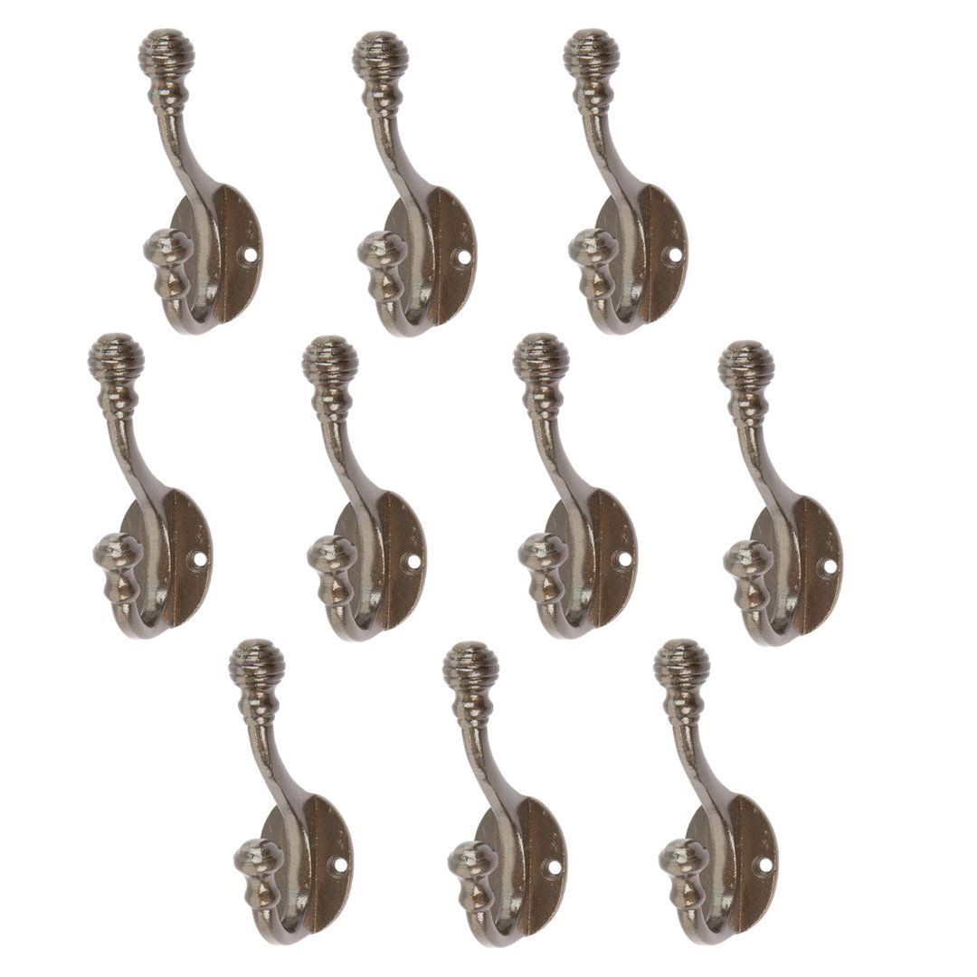 Hammer & Tongs - Ball End Hat & Coat Hook - W30mm x H95mm - Raw
