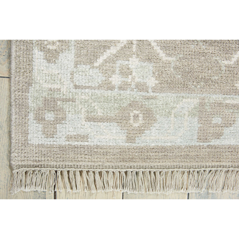 Colman Silk Floral Indoor Rug, Rectangle 7'9" x 9'9"