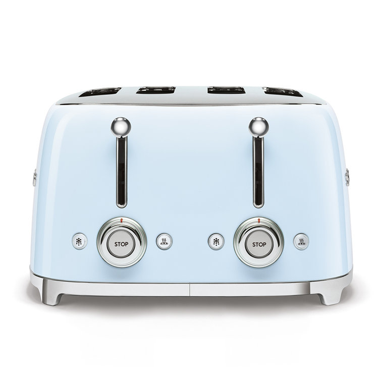 THE NEW SMEG 50'S RETRO STYLE 4 SLICE TOASTER