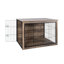 Meuble-cage pour chien