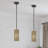 Mata 1 Light English Bronze Mini Pendant