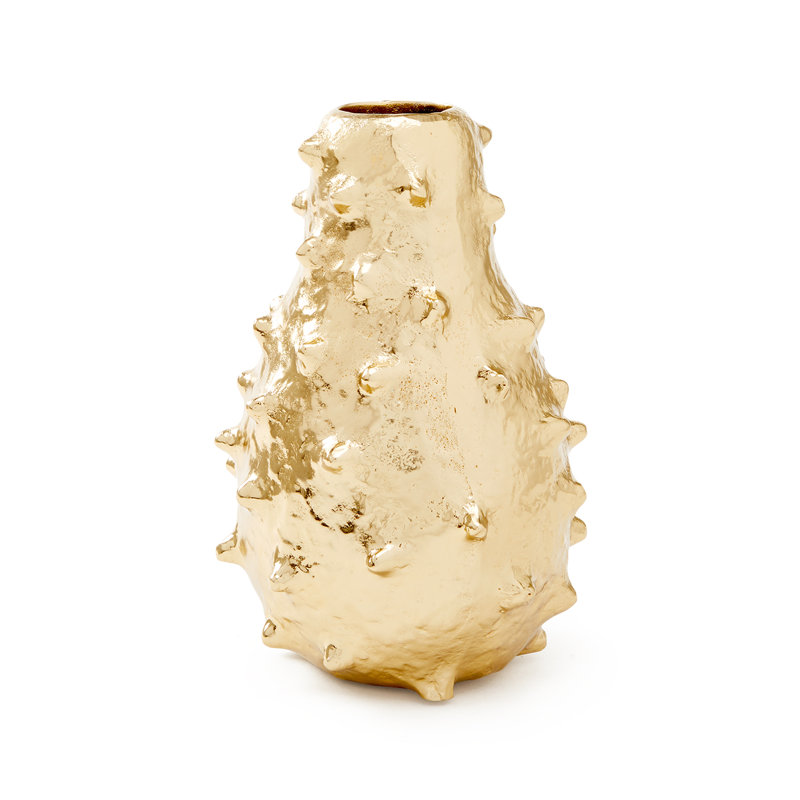 Kiwano Handmade Metal Table Vase