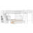 Enerson Kids Twin Over Full Bunk Bed with Drawers-2038322086