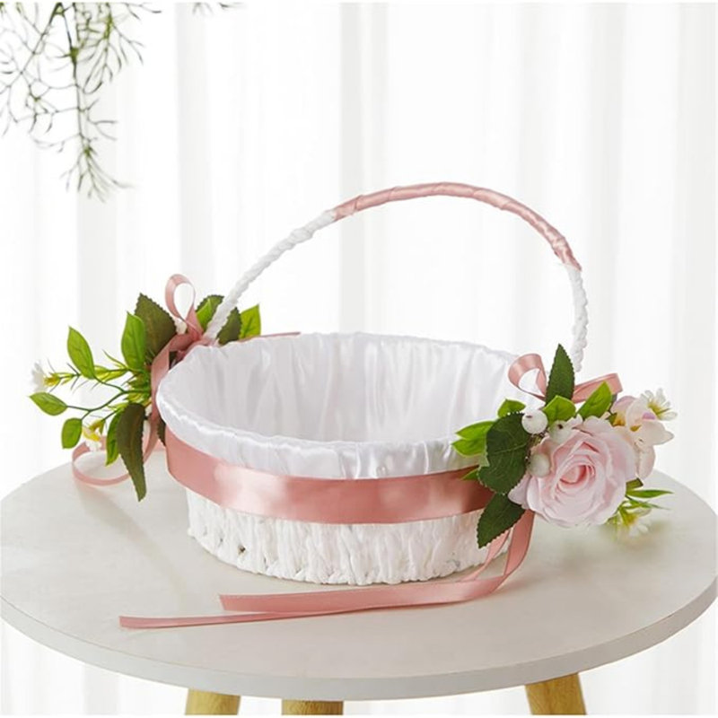 Panier de mariage, Rose
