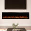 Modern Ember Aerus Smart Linear Electric Fireplace - Recessed In-Wall And Wall-Mount, Multiple Flame Colors, Works With Alexa And Google Assistant-1384217675