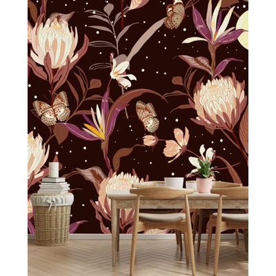 Floral Wall Mural