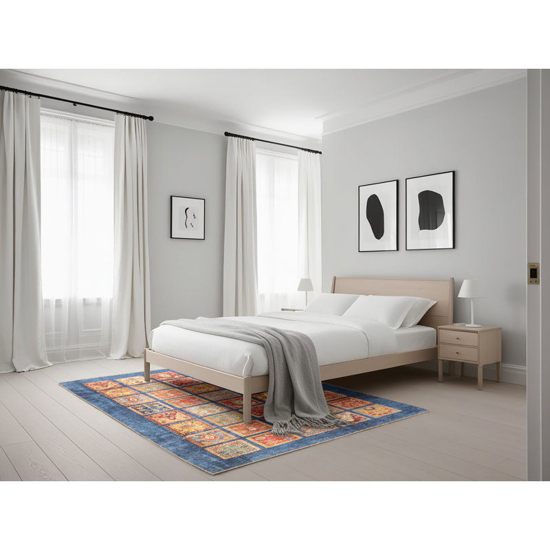 Tapis abstrait moderne 3431, Rectangle 5 pi x 7 pi
