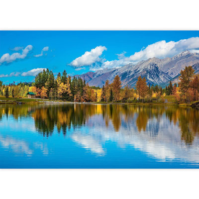 Forest Nature Landscape Peel & Stick Border