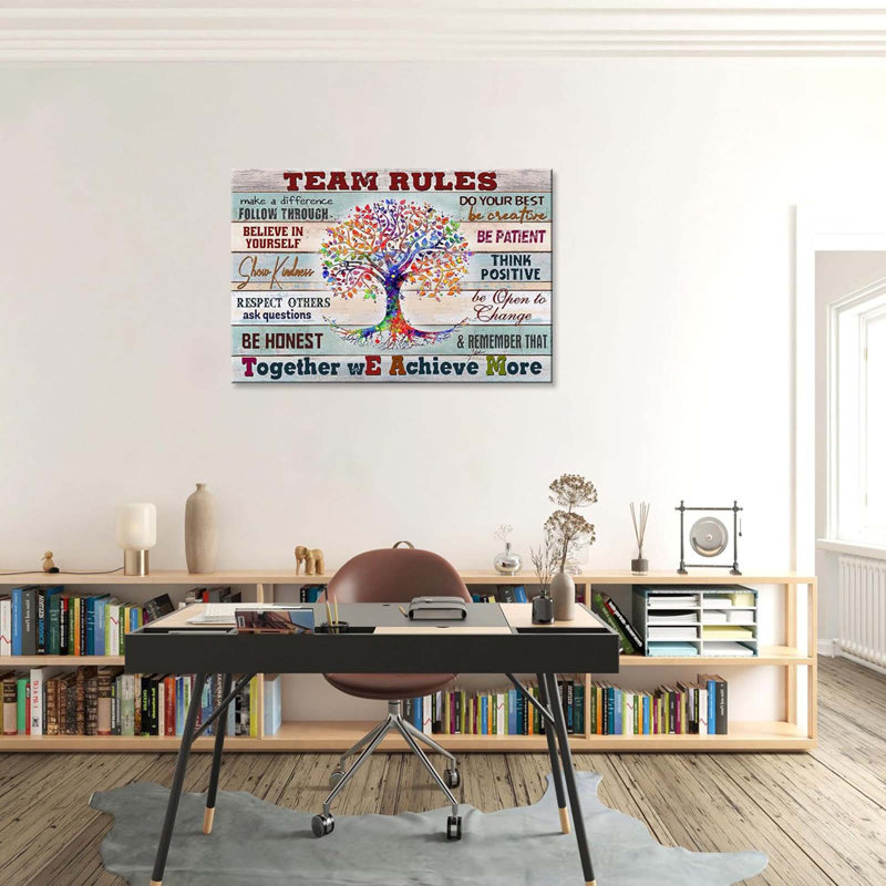 Wrapped Canvas Print, Blue, 30 cm H x 40 cm W