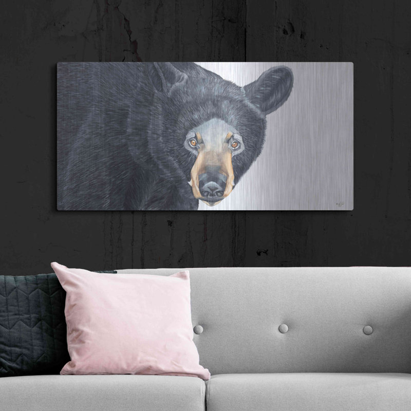 «Black Bear» par Diane Fifer, H 24 po x l 48 po