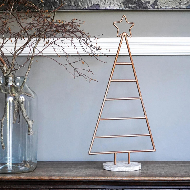 Christmas Tabletop Tree, Copper