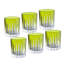 Colored Shot Glass - Blue (Cobalt)  Liquor Glasses - Set of 6 - 2.6 oz., Made in Europe-1257640013