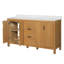 Meuble-lavabo double 60 po avec lavabo en céramique 60 po-1274932084