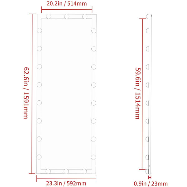 Dimensions du produit