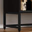 Armoire de style campagnard 44,3 po avec rangement, console de bar avec rangement, armoire de rangement rustique avec portes en treillis arquées et tiroir - pour le salon, la cuisine, le vestibule rétro-954350559