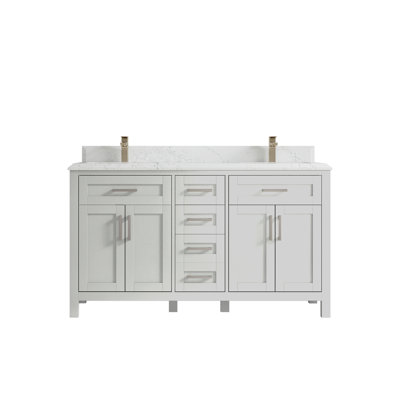 Ensemble de meuble-lavabo double 60 po Cambridge