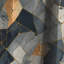 Rideau occultant gris industriel chic en marbre gris - 1 panneau-107539516