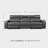 Vasilijus 113'' Faux Leather Power Reclining Sofa