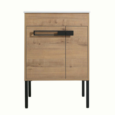 Freestanding Bathroom Vanity or Floating is Optional Conversion