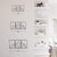 Montagnes noires dorées abstraites minimalistes en métal, décoration murale, décoration murale simple-99012706-99012705