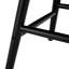 18.1" W Swivel Solid Wood Counter Stool (Set of 3)