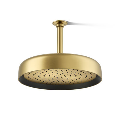Statement 2.5 GPM Round 12 in. Rainhead with Katalyst Air-Induction Technology